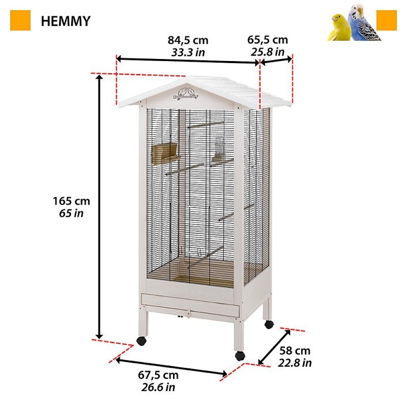 Ferplast Hemmy voliera