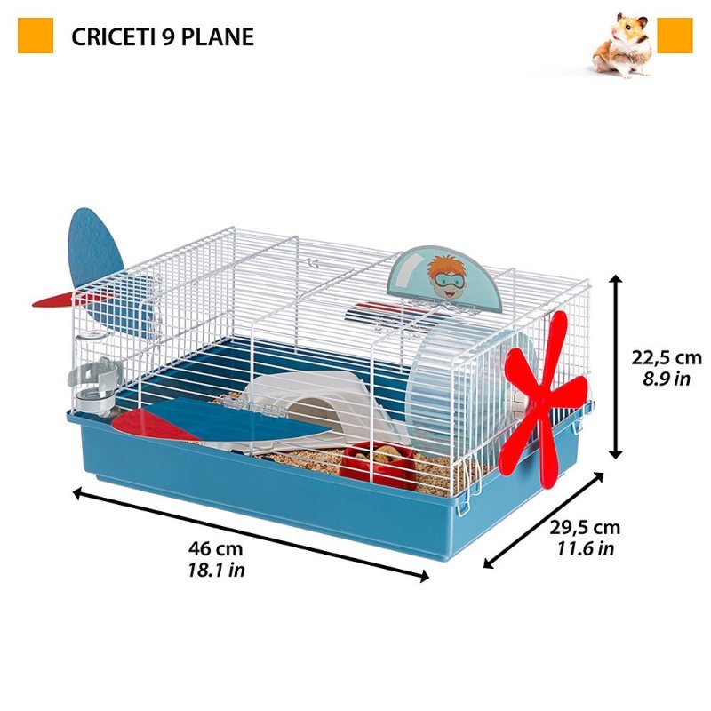 Ferplast Criceti 9 plane  gabbia per criceti