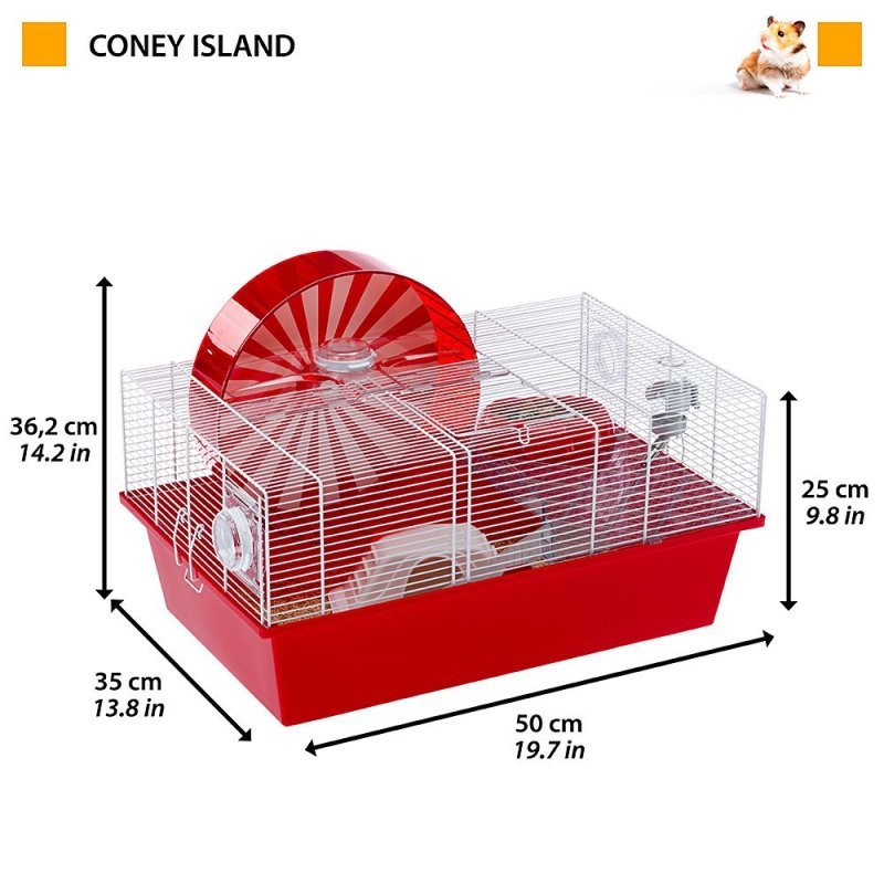Ferplast Coney island gabbia per criceti