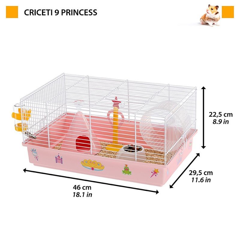 Ferplast Criceti 9 princess gabbia per criceti