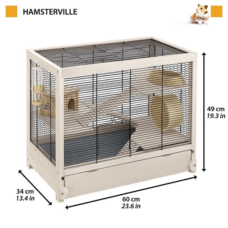 Ferplast Hamsterville gabbia per criceti