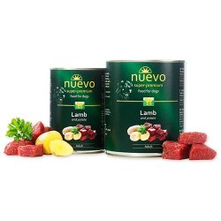 Nuevo Agnello adult dogs 400g umido cane