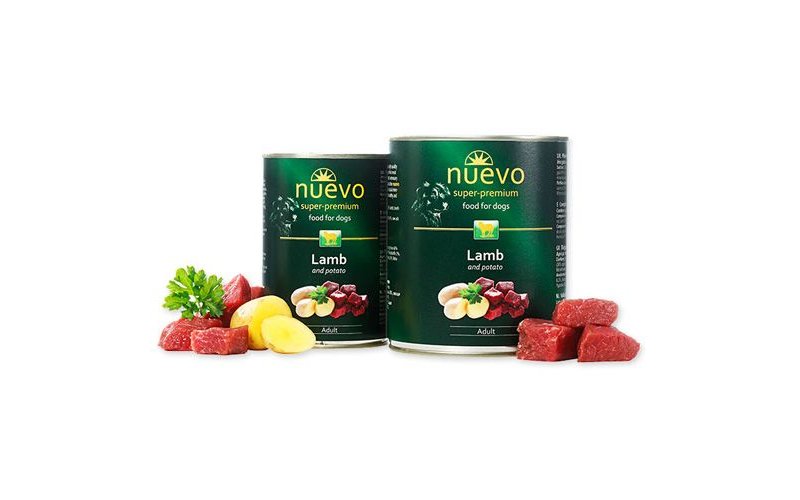 Nuevo Agnello adult dogs 400g umido cane