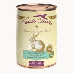 TerraCanis Classic Coniglio 400g umido cane