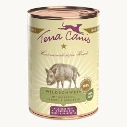 TerraCanis Classic Cinghiale 400g umido cane