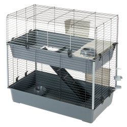 Ferplast Rabbit 100 double gabbia per conigli