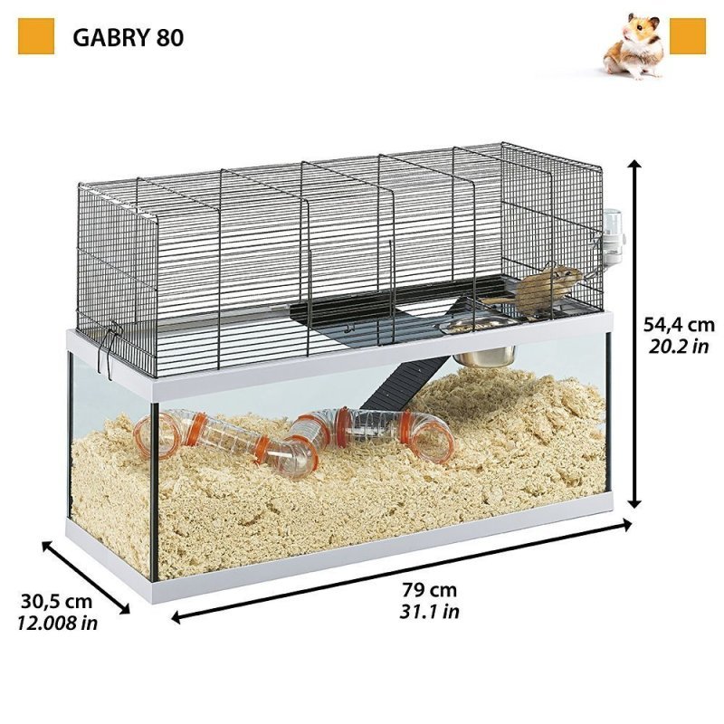 Ferplast Gabry 80 gabbia per gerbilli