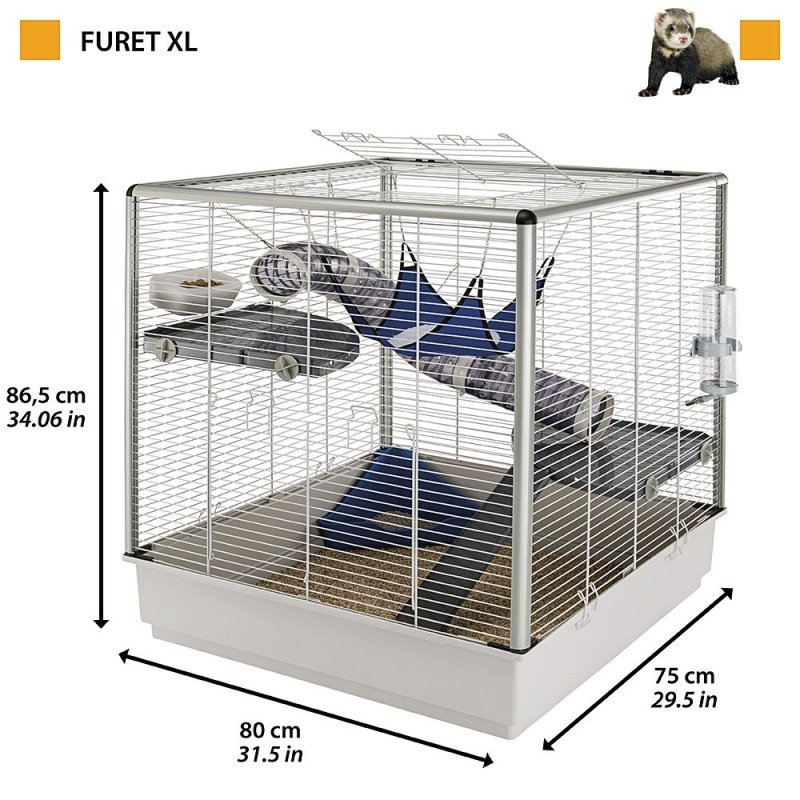 Ferplast Furet xl gabbia per furetti