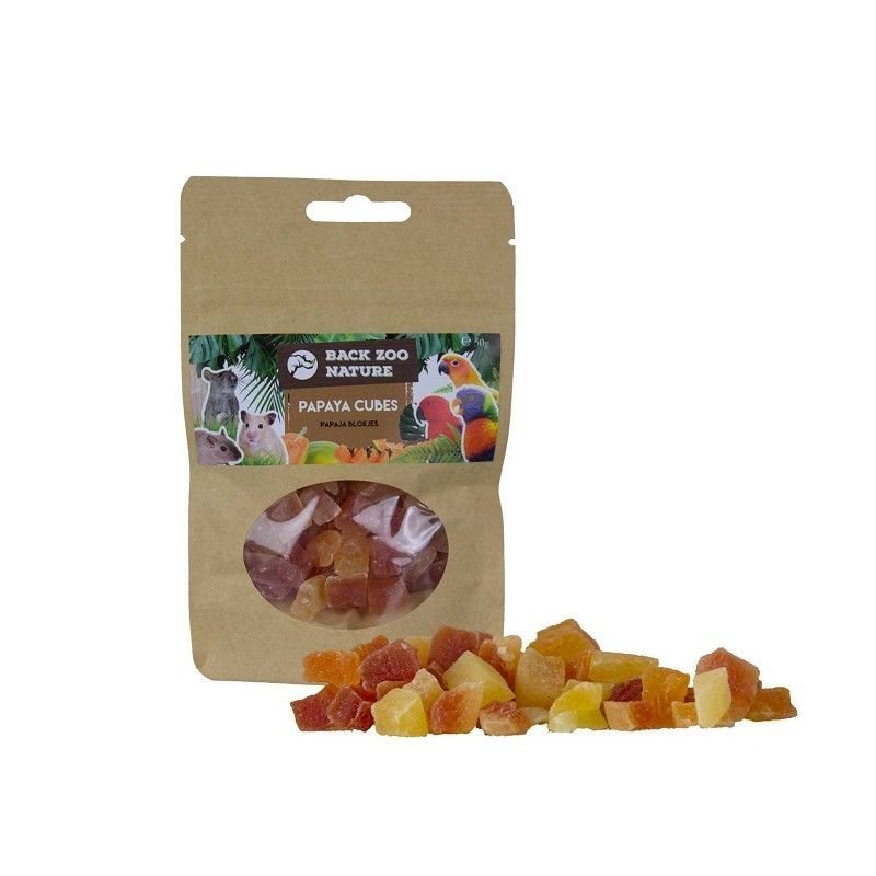 Zoofaria Cubetti di Papaya snack per uccelli
