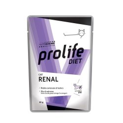 Prolife diet cat Renal 85g dieta umido gatto
