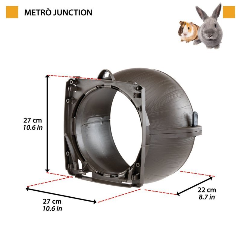 Ferplast Metrò junction gabbia per conigli