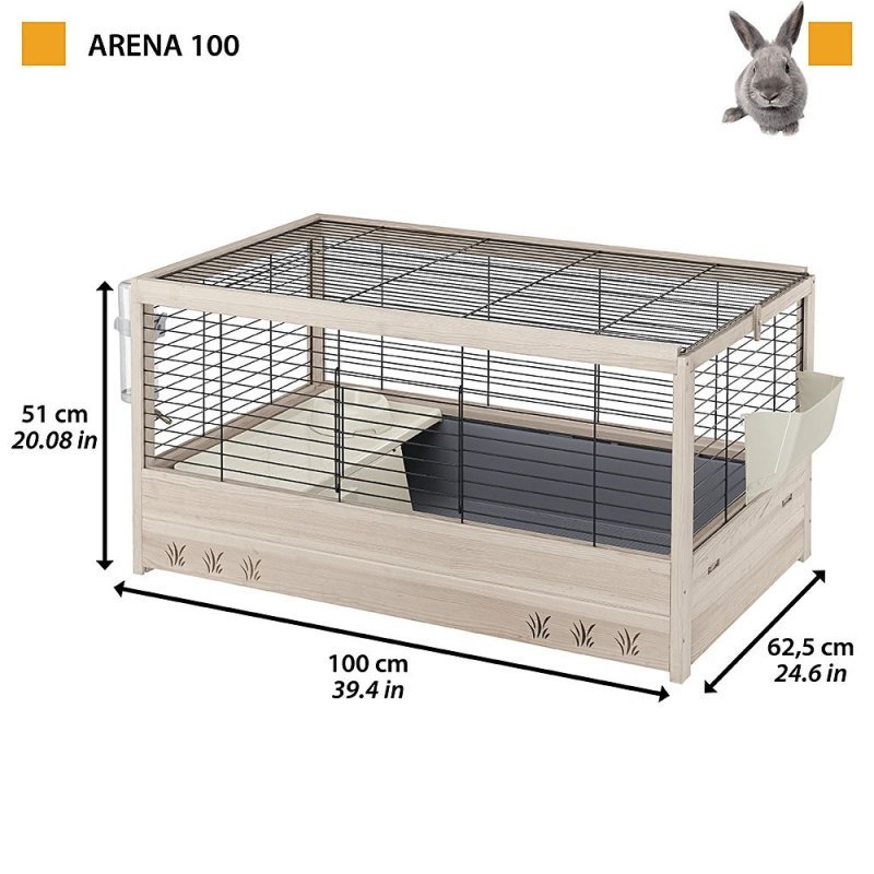 Ferplast Arena 100 gabbia per conigli