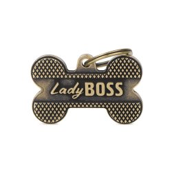 Medaglietta Bronx Osso Grande Lady Boss