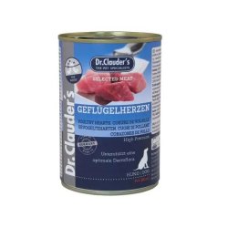 Dr. Clauder's Cuori di Pollo 400g Selected Meat umido can
