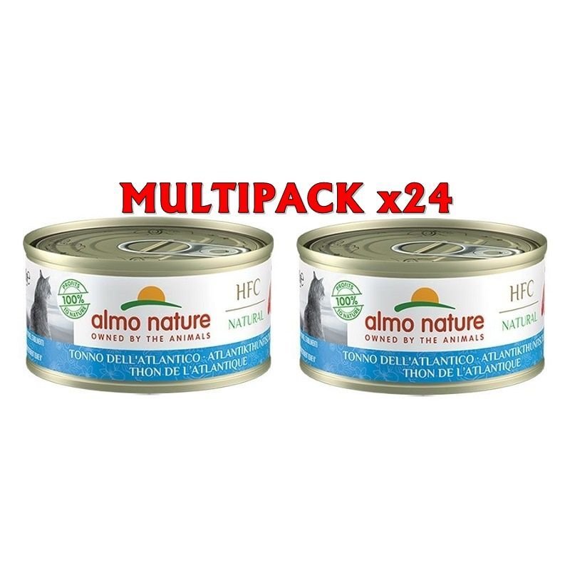 Almo Nature HFC Natural Tonno dell'Atlantico 70g umido gatto