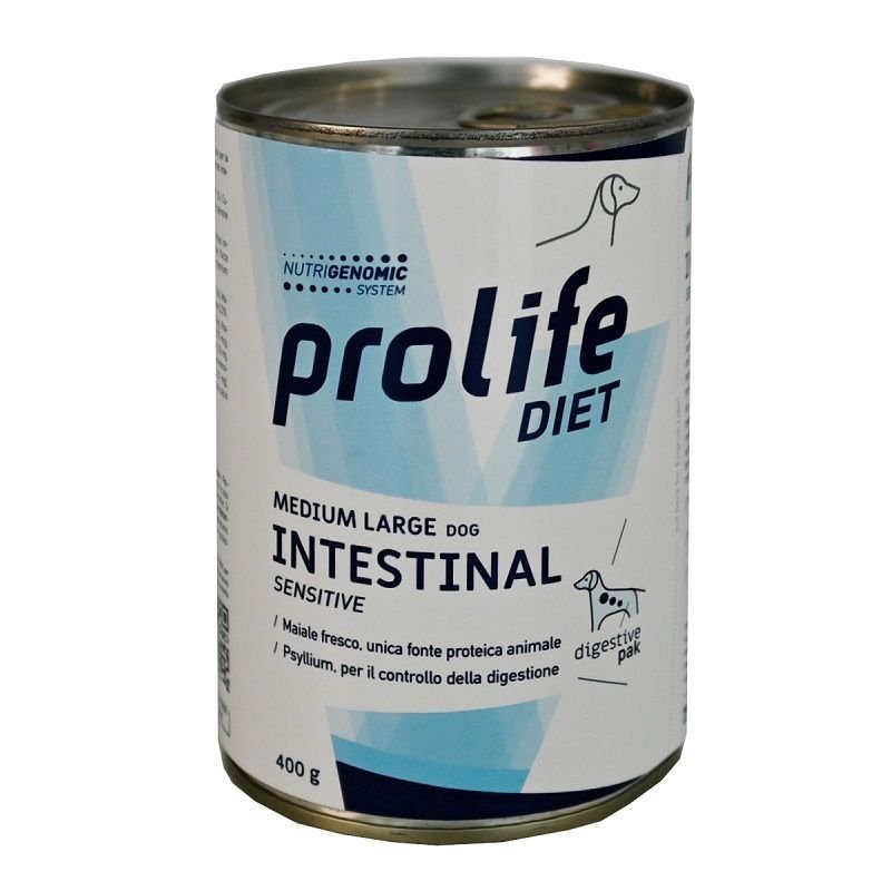 Prolife diet Intestinal Sensitive 400g umido dietetico cane