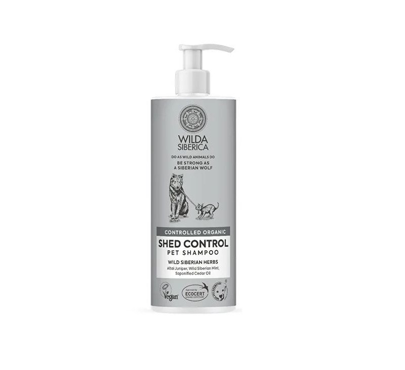 Wilda Siberica Shed Control Pet Shampoo 400ml - Aquazoomania