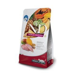 N&D Tropical Adult cat Pollo crocchette gatto con frutta tropicale