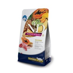 N&D Tropical Neutered cat Agnello 1,5kg crocchette gatti sterilizzati con frutta tropicale
