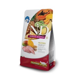 N&D Tropical Neutered cat Pollo crocchette gatti sterilizzati con frutta tropicale
