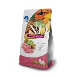 N&D Tropical Mini Adult Maiale 1,5kg crocchette cane con frutta tropicale