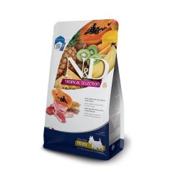 N&D Tropical Mini Adult Agnello 1,5kg crocchette cane con frutta tropicale