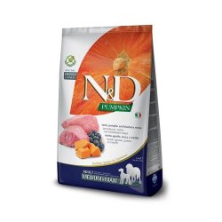 N&D Adult Agnello, Zucca e Mirtillo Medium Large grain free crocchette cane