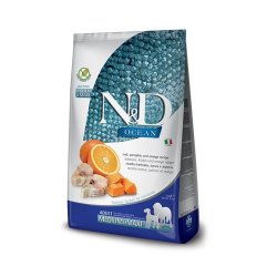 N&D Adult Merluzzo, Zucca e Arancia Medium Maxi grain free crocchette cane