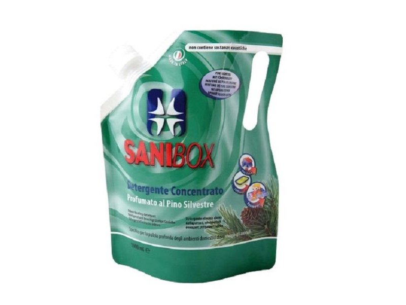 Sanibox Pino Silvestre detergente igienizzante 1 litro