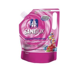 Sanibox Lampone e Mirtillo detergente igenizzante 1 litro