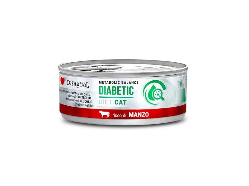 Disugual Diabetic Manzo 85g umido dietetico gatto