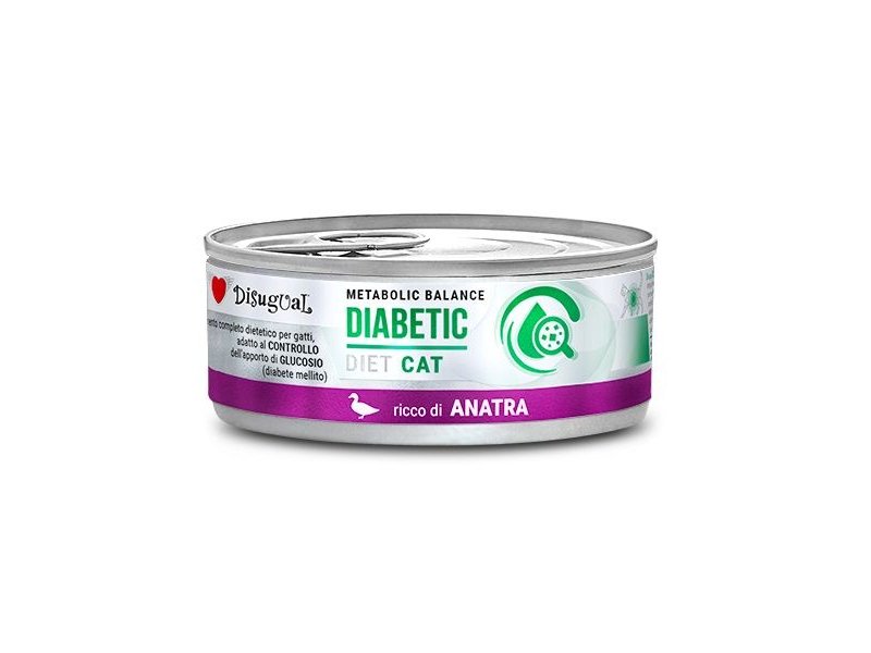 Disugual Diabetic Anatra 85g umido dietetico gatto