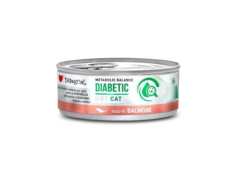 Disugual Diabetic Salmone 85g umido dietetico gatto