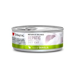 Disugual Hepatic Quaglia 85g umido dietetico gatto