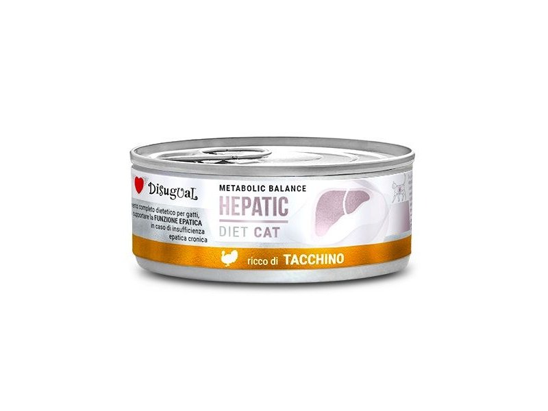 Disugual Hepatic Tacchino 85g umido dietetico gatto