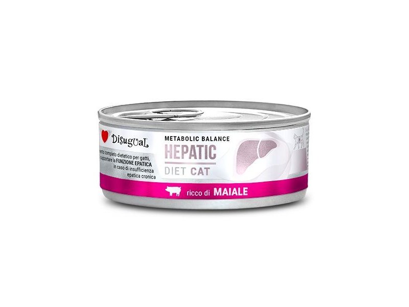 Disugual Hepatic Maiale 85g umido dietetico gatto