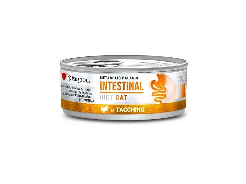 Disugual Intestinal Tacchino 85g umido dietetico gatto