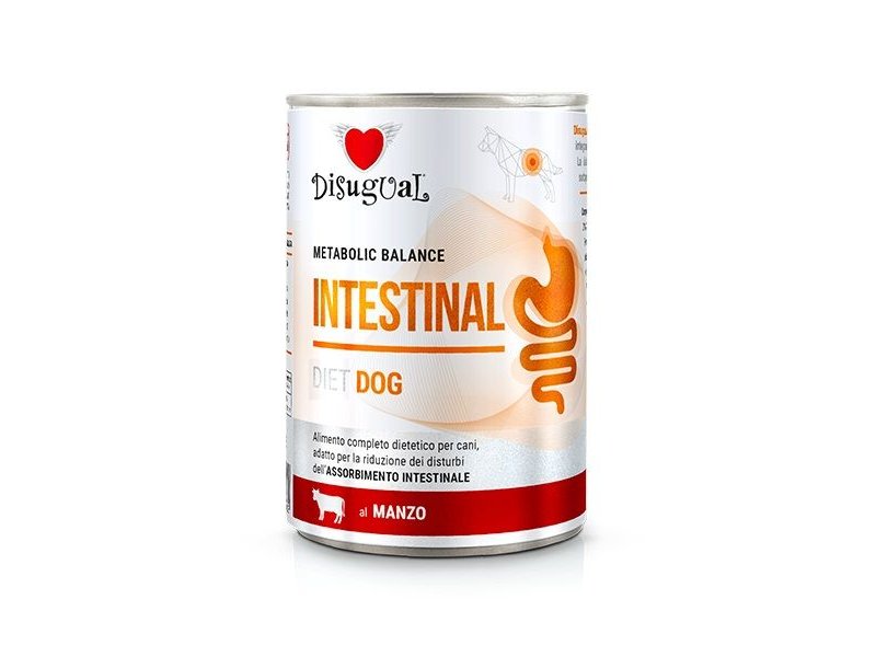 Disugual Intestinal Manzo 400g umido dietetico cane