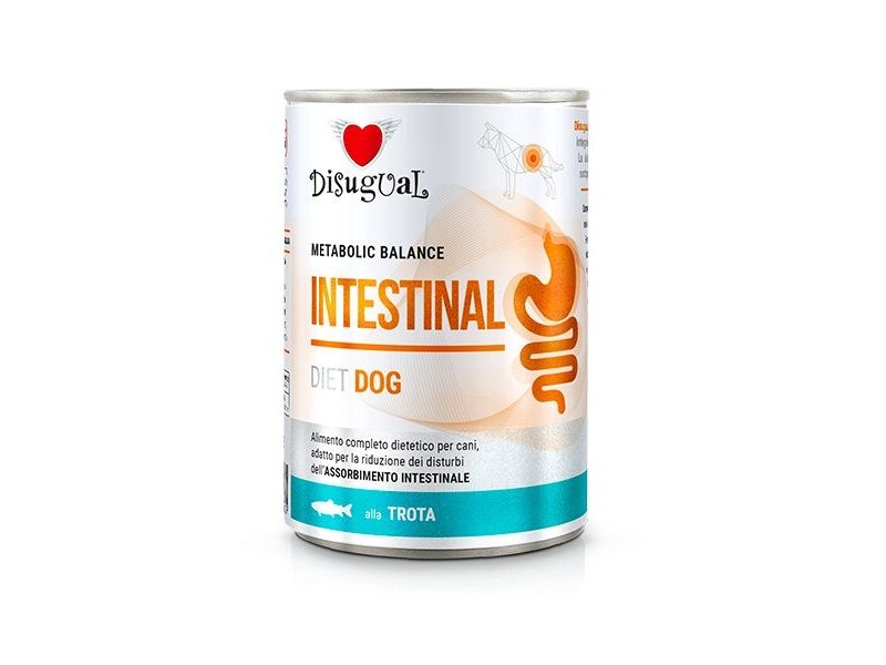 Disugual Intestinal Trota 400g umido dietetico cane