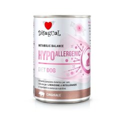 Disugual Hypoallergenic Cinghiale 400g umido dietetico cane