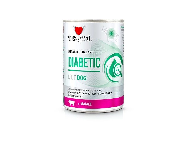 Disugual Diabetic Maiale 400g umido dietetico cane