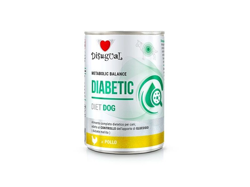 Disugual Diabetic Pollo 400g umido dietetico cane
