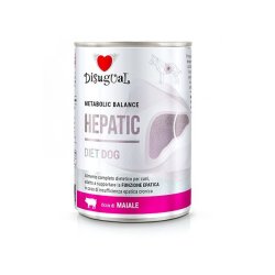 Disugual Hepatic Maiale 400g umido dietetico cane