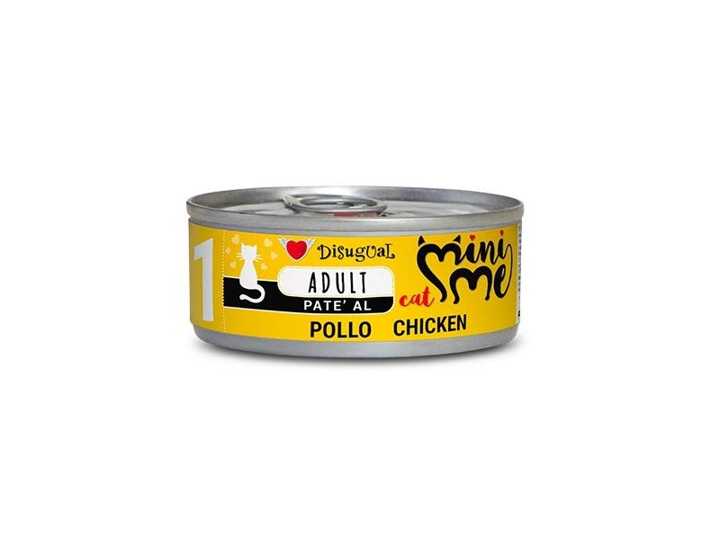 Disugual Mini Me 1 Pollo 85g umido gatto