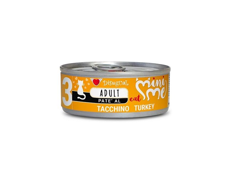 Disugual Mini Me 3 Tacchino 85g umido gatto