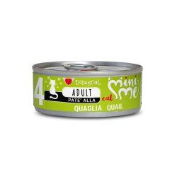 Disugual Mini Me 4 Quaglia 85g umido gatto