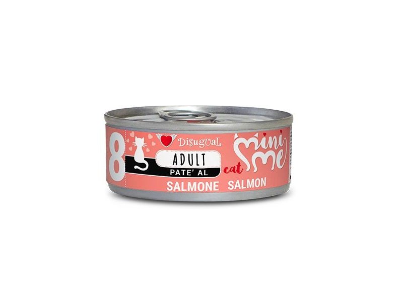 Disugual Mini Me 8 Salmone 85g umido gatto