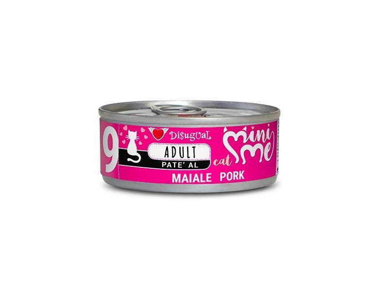 Disugual Mini Me 9 Maiale 85g umido gatto
