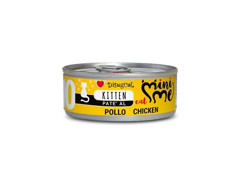 Disugual Mini Me 10 Kitten Pollo 85g umido gattino