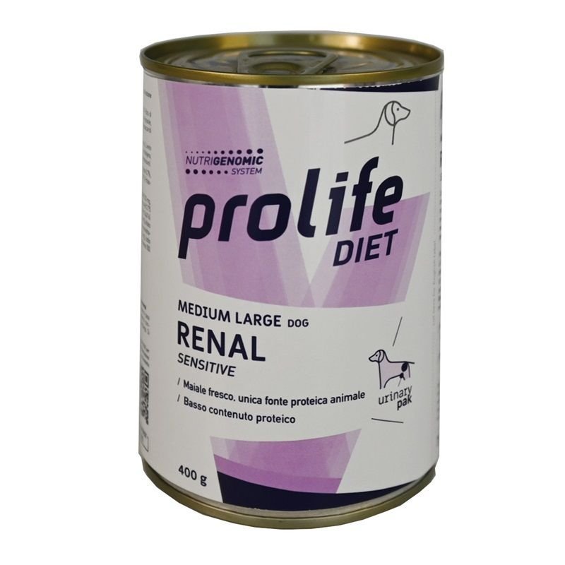 Prolife diet Renal Sensitive 400g umido dietetico cane